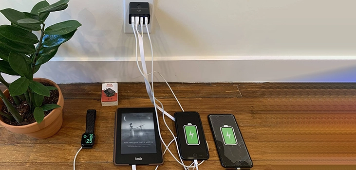 QuickChargePro chaarging various devices