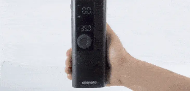 a gif showing airmoto in use
